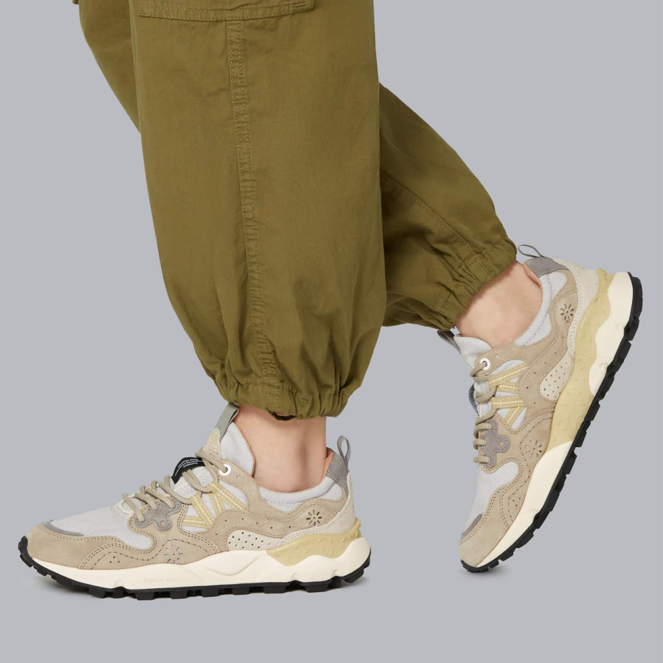 Flower Mountain Yamano 3 Uni Trainer Brown / Taupe