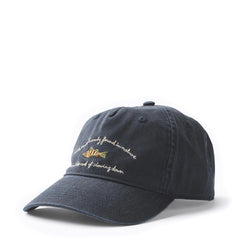 Foret Fish Washed Cap Navy