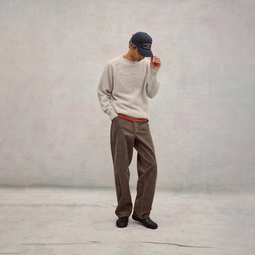 Foret Fish Washed Cap Navy