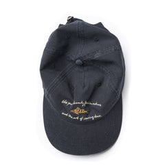 Foret Fish Washed Cap Navy