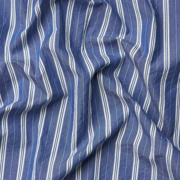 Foret Scout Poplin Relaxed Fit Shirt Blue