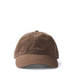 Foret Slow Down Washed Cap Dark Brown