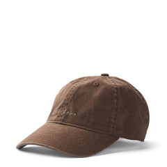Foret Slow Down Washed Cap Dark Brown