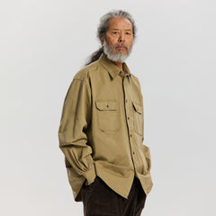 Frizmworks Chino Officer Shirt Khaki