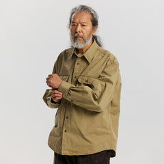Frizmworks Chino Officer Shirt Khaki
