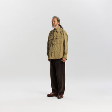Frizmworks Chino Officer Shirt Khaki