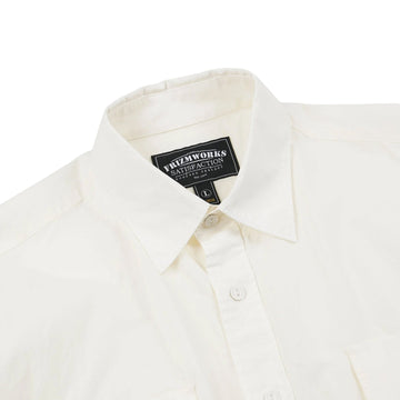 Frizmworks Cigarette Pocket Typewriter Shirt Butter - Parasol Store