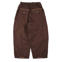 Frizmworks Fold Fatigue Wide Pants Brown - Parasol Store