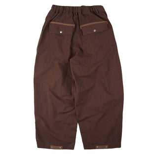 Frizmworks Fold Fatigue Wide Pants Brown - Parasol Store
