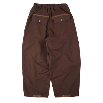 Frizmworks Fold Fatigue Wide Pants Brown - Parasol Store