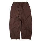 Frizmworks Fold Fatigue Wide Pants Brown - Parasol Store