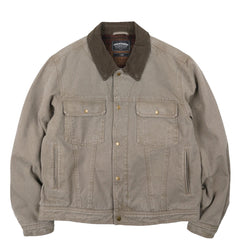 Frizmworks Heavy Canvas Storm Trucker Jacket Mud