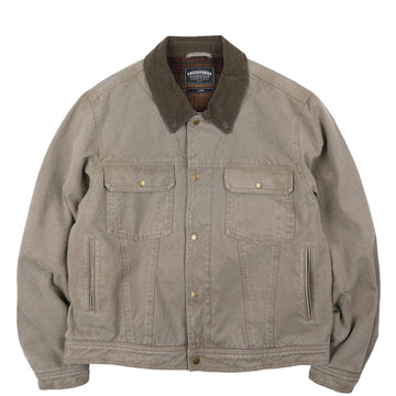 Frizmworks Heavy Canvas Storm Trucker Jacket Mud