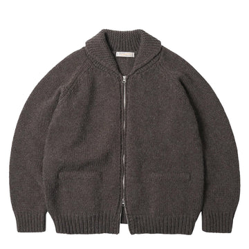 Frizmworks Heavy Cowichan Zipup Cardigan Sephia