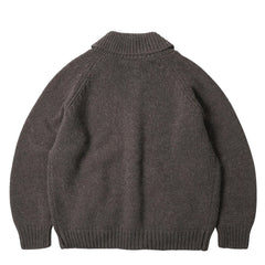 Frizmworks Heavy Cowichan Zipup Cardigan Sephia
