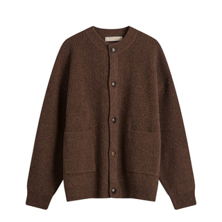 Frizmworks Heavy Wool Round Cardigan Choco Brown - Parasol Store