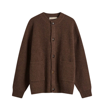 Frizmworks Heavy Wool Round Cardigan Choco Brown - Parasol Store