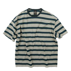 Frizmworks Horizon Stripe Half S/S Tee Dark Green - Parasol Store