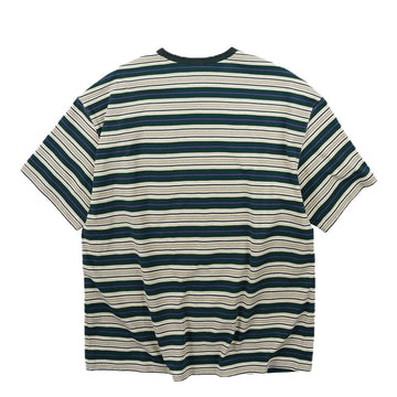 Frizmworks Horizon Stripe Half S/S Tee Dark Green - Parasol Store
