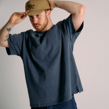 Frizmworks OG Pigment Dyeing Half S/S Tee Blue