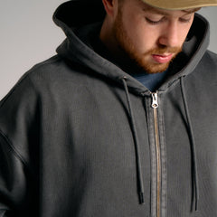 Frizmworks OG Pigment Dyeing Hood Zipup Parka Charcoal