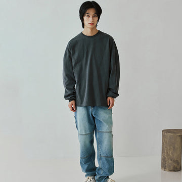 Frizmworks OG Pigment Dyeing L/S Tee Charcoal