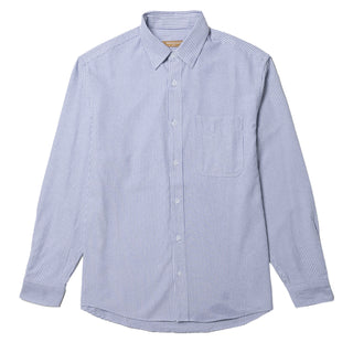 Frizmworks OG Stripe Seersucker Shirt Blue Blue - Parasol Store