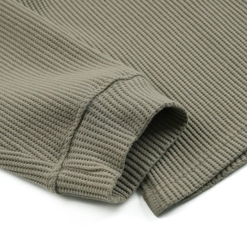 Frizmworks Oversized Waffle Pocket L/S Tee Light Olive
