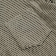 Frizmworks Oversized Waffle Pocket L/S Tee Light Olive