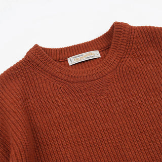 Frizmworks Patch Round Pullover Knit Brick - Parasol Store