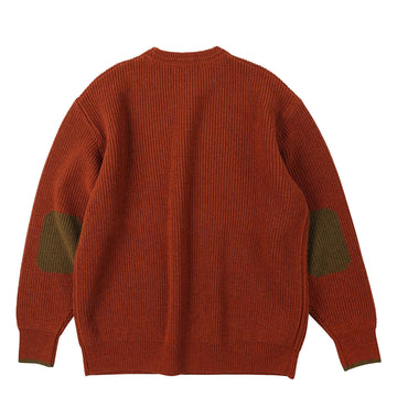 Frizmworks Patch Round Pullover Knit Brick - Parasol Store