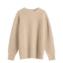 Frizmworks Patch Round Pullover Knit Oatmeal - Parasol Store