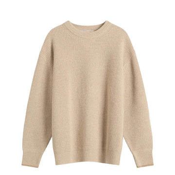Frizmworks Patch Round Pullover Knit Oatmeal - Parasol Store