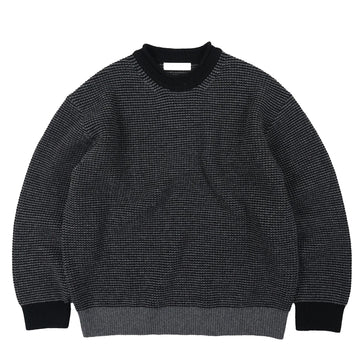 Frizmworks Rollneck Ringer Knit Black