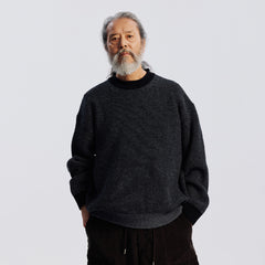 Frizmworks Rollneck Ringer Knit Black