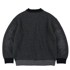 Frizmworks Rollneck Ringer Knit Black