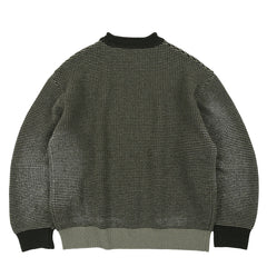Frizmworks Rollneck Ringer Knit Olive