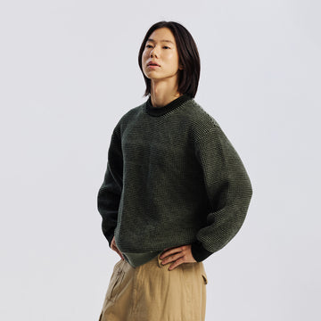 Frizmworks Rollneck Ringer Knit Olive