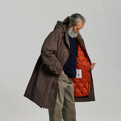 Frizmworks Vincent M1965 Fishtail Parka 004 Brown