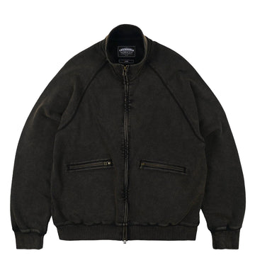 Frizmworks Vintage Dyeing Full Zip Sweat Black / Brown