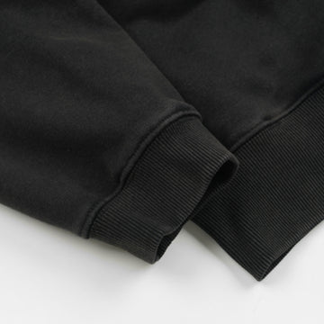 Frizmworks Vintage Dyeing Half Zip Sweat Vintage Black