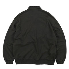 Frizmworks Vintage Dyeing Half Zip Sweat Vintage Black