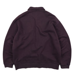 Frizmworks Vintage Dyeing Half Zip Sweat Vintage Purple