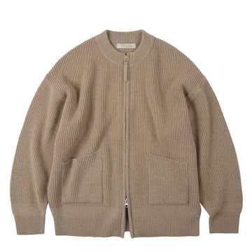 Frizmworks Wool Deck Zipup Cardigan Oatmeal - Parasol Store