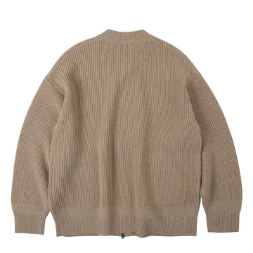 Frizmworks Wool Deck Zipup Cardigan Oatmeal - Parasol Store