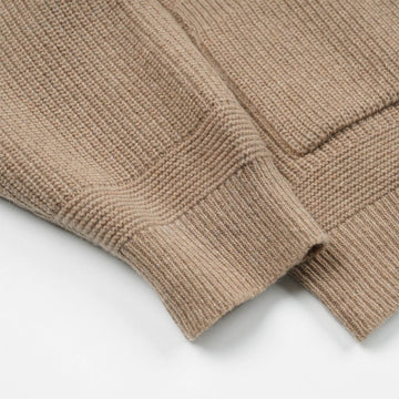 Frizmworks Wool Deck Zipup Cardigan Oatmeal - Parasol Store