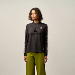 Futsol Long Sleeve Jersey Black Horse - Parasol Store