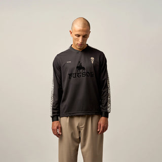 Futsol Long Sleeve Jersey Black Horse