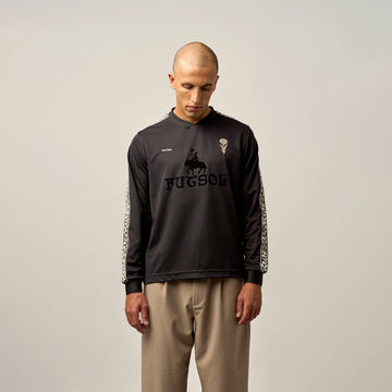 Futsol Long Sleeve Jersey Black Horse