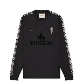 Futsol Long Sleeve Jersey Black Horse